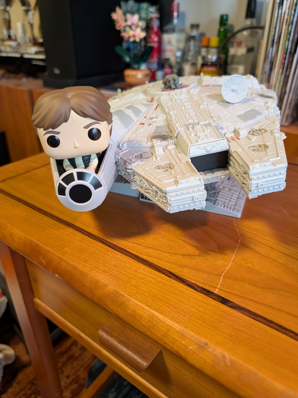Han Solo & Millennium Falcon Funko Pop Bobblehead Figure